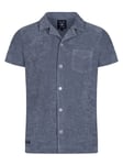 Ted Frottéskjorta Steel Blue (L)