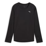 Puma Run Velocity LS Tee Dam S - Svart Långärmad Tröja för Löpning