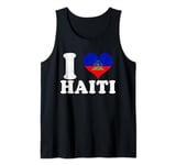 Haiti Flag Day Haitian Revolution Celebration I Love Haiti Tank Top