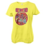 Hybris Death Metal Sing-Along Girly Tee (Yellow,XL)