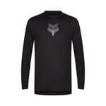 Fox RANGER LS JERSEY FOX HEAD Black - Mtbkläder