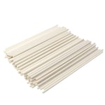 Cake Pops Pinnar Klubbpinnar 10cm, 100 st Varm vit