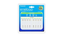 Eneloop Battery Charger AA AAA Batteries Panasonic BQ-CC63 Intelligent 8 Slot UK