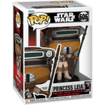 Star Wars Princess Leia Figure Boushh Funko POP! Bobble-Head 606