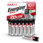 Energizer AAA Batteries, Max, Triple A Battery Pack - Amazon Exclusive, 14 Pack