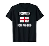 Classic Ipswich Born And Bred England Flag Men Women Kids T-Shirt