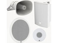 Axis C1210-E - Ip-Högtalare - För Pa-System - Ethernet, Fast Ethernet, Poe - App-Styrd - Koaxial (Grillfärg - Ral 9010)