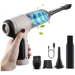 Portable Air Dust Collector Rechargeable Car Vacuum Cleaner Cyclonic Suction G1K