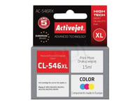 ActiveJet Premium AC-546RX - Pack de 3 - 15 ml - XL - compatible - cartouche d'encre - pour Canon PIXMA TR4551, TR4650, TR4651, TS3350, TS3351, TS3352, TS3355, TS3450, TS3451, TS3452