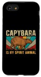 iPhone SE (2020) / 7 / 8 Capybara Is My Spirit Animal Funny Inspirational Pet Lover Case