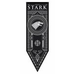 Game of thrones Flagga / vimpel / banner 152*45 cm - STARK STARK