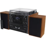 Stereo music centre MCD5600 with DAB+/FM radio, CD/MP3, turntable, double cassette, USB, Bluetooth