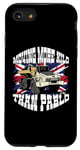 iPhone SE (2020) / 7 / 8 UK England Union Flag Backhoe Operator T Shirt For Men Women Case