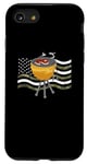 Coque pour iPhone SE (2020) / 7 / 8 BBQ Grill Drapeau Américain Barbecue 4 juillet Grilling US