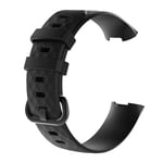 Fitbit Charge 3/4 Armband L, Svart 