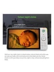 LeapFrog LF920HD 7 inch HD Video Baby Monitor, White