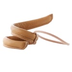 Corinne Leather Band Short Narrow Bendable ─ Camel
