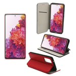 Samsung Galaxy S20 FE Etui / Housse pochette protection rouge - Neuf
