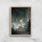 The Hobbit: The Desolation Of Smaug Giclee Art Print - A4 - Wooden Frame
