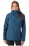 Mammut HS Hooded Women's Jacket - Wing Teal - XXL - Regular - Waterproof Coat