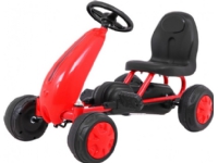 Ramiz Baby Röd Pedal Go-Kart för Barn Mini Lättvikt