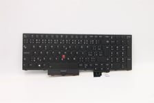 Lenovo ThinkPad T15g 2 P15 2 Keyboard Czech Slovakian Black Backlit 5N21B44363