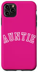 iPhone 11 Pro Max Auntie New Aunt Women Baby Announcement Gender Reveal Case