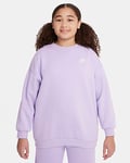 Nike Sportswear Club Fleece Older Kids' (Girls') Oversized Sweatshirt (Extended Size)