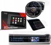 Grizzglass Folia Matowa Grizzglass Cardisplay Protection Do Porsche Panamera 3 12,3" + 10,9" 2024 [3W1]