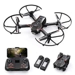 Q10 Mini Drone with Camera for Kids and Adults, 720P HD FPV Foldable Quadcopter