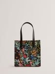 Ted Baker Beaicon Floral Tote Bag, Black/Multi