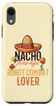 Coque pour iPhone XR Nacho Average Robot Combat Amoureux