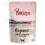 24 x 70 / 85 g Purizon Katzenfutter zum Sonderpreis!  - Organic: Ente und Huhn mit Zucchini (24 x 85 g)