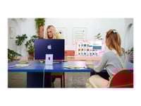 Apple Imac With 4.5K Retina Display - Allt-I-Ett M1 Upp Till - Ram 8 Gb - Ssd 256 Gb - M1 7-Core Gpu - Ieee 802.11Ax (Wi-Fi 6) - Macos Monterey 12.0 - Skärm: Led 24" 4480 X 2520 (4.5K) - Tangentbord: Dansk - Rosa