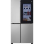 LG GSVV80PYLL American Fridge Freezer - Silver - Smart - Freestanding