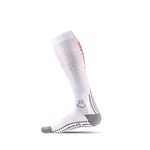 Liiteguard Löparstrumpor SHIN-TECH Grip - Vit, storlek 40-43