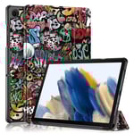 Samsung Galaxy Tab A9 Plus Tri-Fold Fodral, Graffiti
