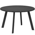 Sidobord, balkongbord av metall, runt soffbord, väderbeständigt, trädgårdsbord, lätt att rengöra, soffbord, utebord för balkong,