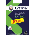 Cartouche LK-302 compatible HP 302 XL NOIR LINKSTER