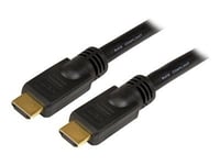 StarTech.com Câble HDMI haute vitesse Ultra HD 4K x 2K de 10m - Cordon HDMI vers HDMI - Mâle / Mâle - Noir - Plaqués or - Câble HDMI - HDMI mâle pour HDMI mâle - 10 m - noir