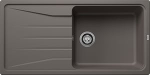 Blanco Sona XL6S UX diskbänk, 100x50 cm, grå