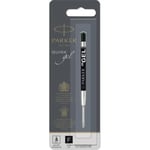 Parker Quink Refill Gel Fine, Sort
