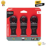 MILWAUKEE MULTI TOOL WOOD BLADE SET - 5pc - Universal Fit - M18 - M12 - 48906114