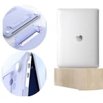 INF Skyddande plastfodral med hårt skal Vit Macbook New Pro13 (A1706/A