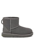 UGG Children's Classic Mini II Boot - Grey, Grey, Size 13 Younger