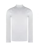 Under Armour ColdGear White Mens Infrared Fitted Golf Mock Baselayer 1366269 100 - Size Small