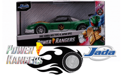 Green Power Ranger - 1:32 2002 Honda NSX - Jada Metal Diecast
