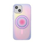 PopSockets: PopCase PlantCore for MagSafe - Plant-Based Phone Case for iPhone 15 with a MagSafe Compatible PopGrip - Phone Stand and Grip with a Swappable Top - Aura