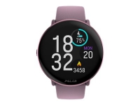 Polar Ignite 3 - Sportklocka med band - silikon - bandstorlek: S/L - display 1.28 - 32 MB - Bluetooth - 35 g - purple dust