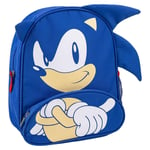 Skoletaske Sonic Blå 15,5 x 30 x 10 cm